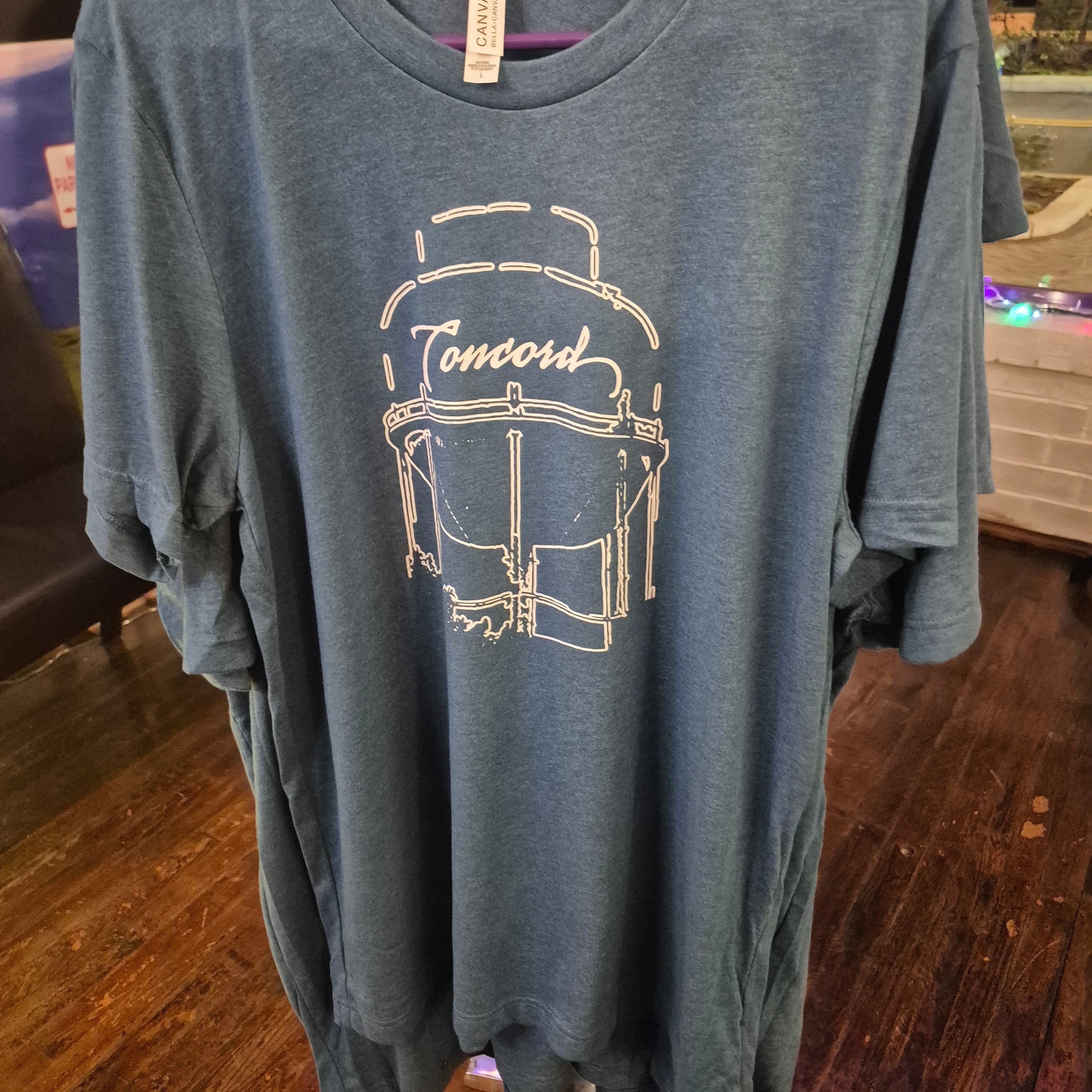 Water Tower - White on Steele